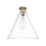 Crown Point 1 Light Berkshire Flush Mount 16 Inch Wide by Innovations - 434-1F-GBC-16_P