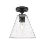 Crown Point 1 Light Flush Mount 11 Inch Tall and 8 Inch Wide by Innovations - 434-1F-GBC-8_P