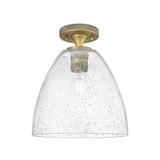 Crown Point 1 Light Flush Mount 11 Inch Tall and 9 Inch Wide by Innovations - 434-1F-GBD-9_P