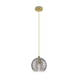 Crown Point 1 Light Cord Pendant 8 Inch and 5.88 Inch Wide by Innovations - 434-1P-G12-6_P