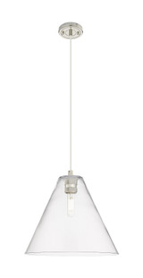Crown Point 1 Light Berkshire Cord Pendant 12 Inch Wide by Innovations - 434-1P-GBC-12_P