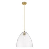 Crown Point 1 Light Bristol Cord Pendant 12 Inch Wide by Innovations - 434-1P-GBD-12_P