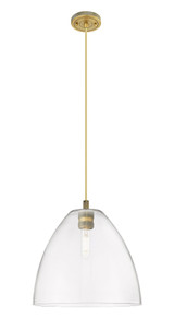 Crown Point 1 Light Bristol Cord Pendant 12 Inch Wide by Innovations - 434-1P-GBD-12_P