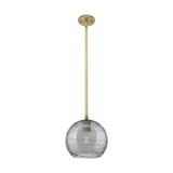 Crown Point 1 Light Stem Hung Pendant 8 Inch and 8 Inch Wide by Innovations - 434-1S-G12-8_P