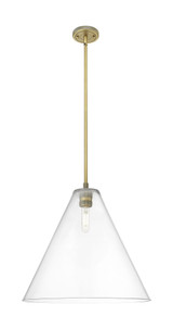 Crown Point 1 Light Berkshire Stem Pendant 16 Inch Wide by Innovations - 434-1S-GBC-16_P