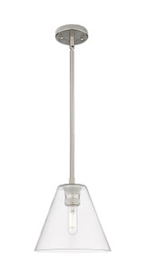 Crown Point 1 Light Berkshire Stem Pendant 8 Inch Wide by Innovations - 434-1S-GBC-8_P