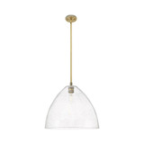 Crown Point 1 Light Bristol Stem Pendant 16 Inch Wide by Innovations - 434-1S-GBD-16_P