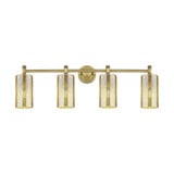 Crown Point 4 Light Bath Vanity 10.5 Inch X33.88 Inch Wide by Innovations - 434-4W-G434-7_P