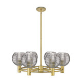 Crown Point 6 Light Stem Chandelier 8.28 Inch X 26 Inch Wide by Innovations - 434-6CR-G12-6_P