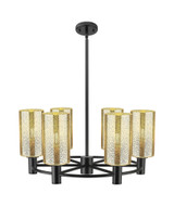 Crown Point 6Light Stem Chandelier 10.38 Inch X 24 Inch Wide by Innovations - 434-6CR-G434-7_P