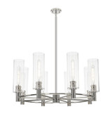 Crown Point 8Light Stem Chandelier 15.25 Inch X 32 Inch Wide by Innovations - 434-8CR-G434-12_P