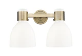 Lawton Bell 2 Light Bath Vanity 10 Inch and 15.5 Inch Wide by Innovations - 464-2W-G464D-7_P