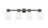 Lawton Bell 4 Light Bath Vanity 10 Inch Tall X 34 Inch Wide by Innovations - 464-4W-G464D-7_P