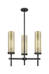 Lincoln 3 Light Stem Chandelier 19.5 Inch X21.25 Inch Wide by Innovations - 471-3CR-G471-12_P