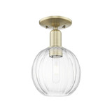 Preston 1 Light Semi Flush Mount 11.5 Inch and 7 Inch Wide by Innovations - 716-1C-G458-7_P