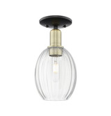 Preston 1 Light Semi Flush Mount 12.25 Inch X 6.25 Inch Wide by Innovations - 716-1C-G459-6_P