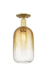 Brookhaven Cloche 1 Light Semi Flush Mount 16.5 Inch Tall by Innovations - 716-1C-G482-7_P