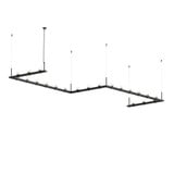 Intervals LED Zig Zag Oversized Pendant 204 Inch Wide by Sonneman - 20QKZ46C