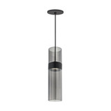 Manette 15W 277V 1 LED Mini Pendant 13.2 Inch Tall by Visual Comfort Modern - 700TDMANMTKB-LED930-277