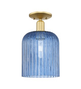 Bridal Veil 1 Light Semi Flush Mount 14 In and 8 In Wide by Innovations - 716-1C-G559-8_P