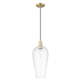 Chelsea 1 Light Cord Mini Pendant 20 Inch Tall X 8 Inch Wide by Innovations - 716-1P-G456-8_P