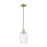 Preston 1 Light Cord Mini Pendant 12.5 Inch X 6.25 Inch Wide by Innovations - 716-1P-G457-6_P