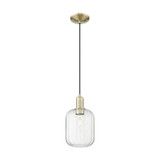 Preston 1 Light Cord Mini Pendant 12.5 Inch X 6.75 Inch Wide by Innovations - 716-1P-G460-7_P