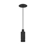 Sottile 10.8W 1 LED Mini Pendant 9 Inch Tall by Visual Comfort Modern - 700TDSOT9B-LED927