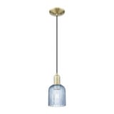 Bridal Veil 1 Light Cord Mini Pendant 10 Inch by 5 Inch Wide by Innovations - 716-1P-G559-5_P