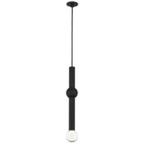 Guyed 4.6W 1 LED Mini Port Alone Pendant by Visual Comfort Modern - 700TRSPAGYD1PB-LED930