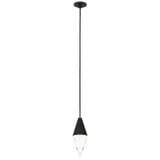 Turret 4.6W 1 LED Port Alone Mini Pendant by Visual Comfort Modern - 700TRSPATRT1PB-LED930