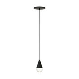 Cupola 4.3W 1 LED Line Voltage Mini Pendant by Visual Comfort Modern - 700TRSPCPA1RB-LED930
