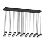 Gable 27 Light Mini Chandelier by VC Modern 700TRSPGBL27TB-LED930120 - 700TRSPGBL27TB-LED930120