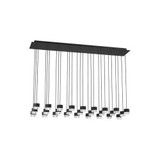 Gable 27 Light Mini Chandelier by VC Modern 700TRSPGBL27TB-LED930277