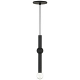 Guyed 4.6W 1 LED Mini Line Voltage Pendant by Visual Comfort Modern - 700TRSPGYD1RB-LED930