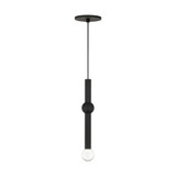 Guyed 4.6W 1 LED Mini Line Voltage Pendant by Visual Comfort Modern - 700TRSPGYD1RB-LED930
