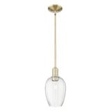 Preston 1Light Stem Mini Pendant 12.38 Inch X 6.25 Inch Wide by Innovations - 716-1S-G457-6_P