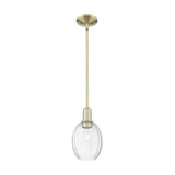 Preston 1Light Stem Mini Pendant 11.38 Inch X 6.25 Inch Wide by Innovations - 716-1S-G459-6_P