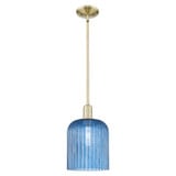 Bridal Veil 1 Light Stem Mini Pendant 8 Inches Wide by Innovations - 716-1S-G559-8_P