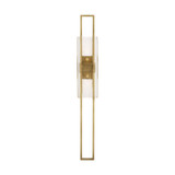 Duelle 277W 14.8W 1 LED Wall Sconce 28 Inch Tall by Visual Comfort Modern - 700WSDUE28B-LED927-277