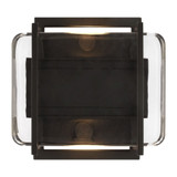 Duelle 14.8W 1 LED Wall Sconce 5 Inch Tall by Visual Comfort Modern - 700WSDUE5B-LED927