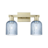 Bridal Veil 2 Light Bath Vanity 10.75 Inch and 16 Inch Wide by Innovations - 716-2W-G559-5_P