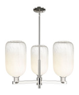 Brookhaven Cloche 3 Light Stem Chandelier 17.63 Inch Wide by Innovations - 716-3CR-G482-7_P