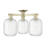Preston 3Light Semi Flush Mount 13.63 Inch X 24.25 Inch Wide by Innovations - 716-3F-G460-7_P