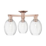 Preston 3Light Semi Flush Mount 12.63 Inch X 23.75 Inch Wide by Innovations - 716-3F-G459-6_P