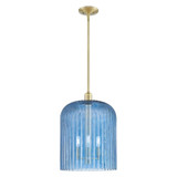 Bridal Veil 3 Light Stem Mini Pendant 18 Inch X 12 Inch Wide by Innovations - 716-3S-G559-12_P
