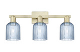 Bridal Veil 3 Light Bath Vanity 10.75 Inch and 24 Inch Wide by Innovations - 716-3W-G559-5_P