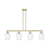 Preston 4 Light Stem Hung Island 12.63 Inch and 48 Inch Wide by Innovations - 716-4I-G457-6_P