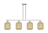 Preston 4 Light Stem Jar Island 12.63 Inch and 48 Inch Wide by Innovations - 716-4I-G460-7_P