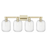 Preston 4 Light Jar Bath Vanity 13.5 Inch and 36 Inch Wide by Innovations - 716-4W-G460-7_P